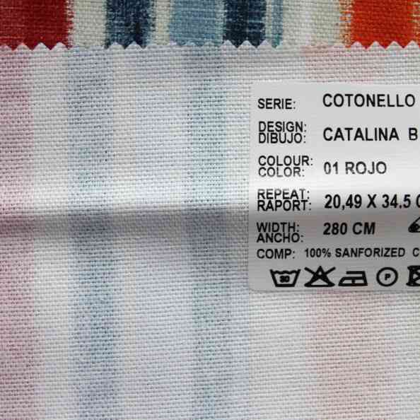 Cotonello Catalina B 01 Rojo