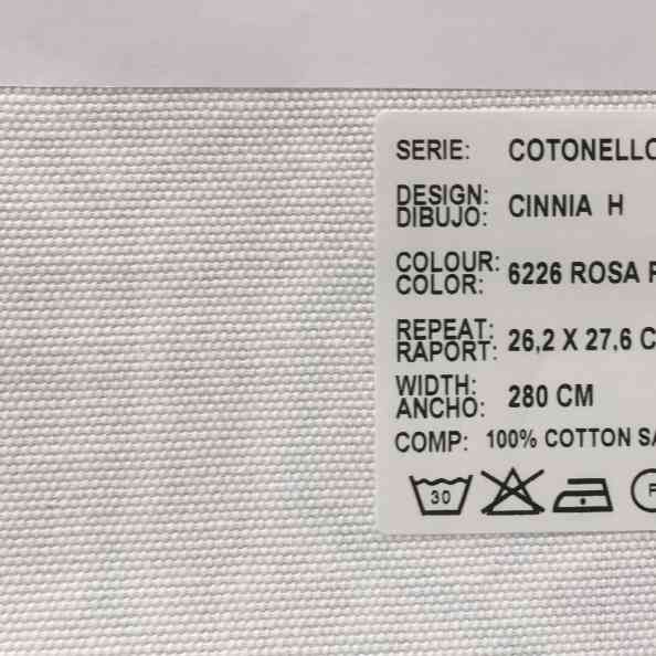 Cotonello Cinnia H 6226 Rosa Palo