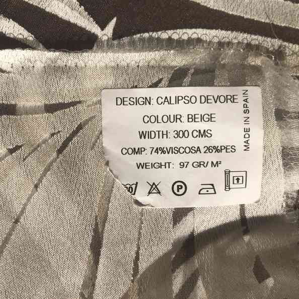 Devore Calipso Beige