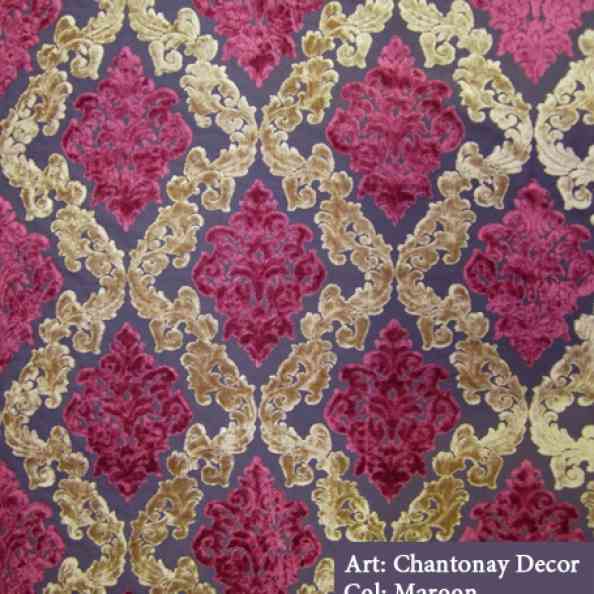 Chantonay Decor Maroon