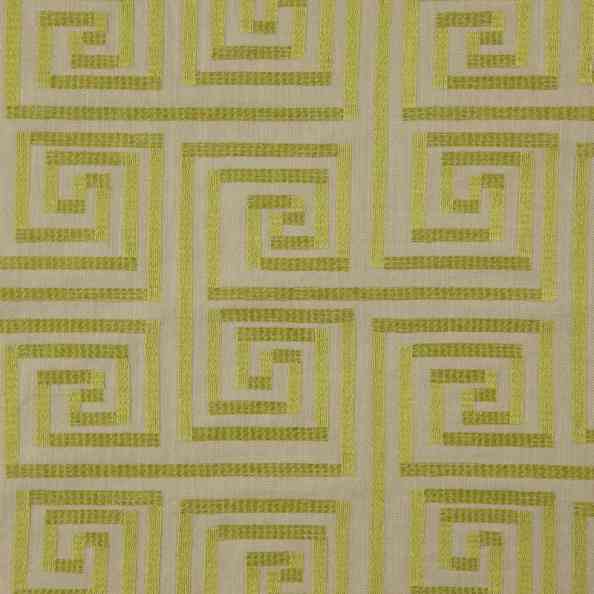 Geometric 11 Hypnotic Chartreuse