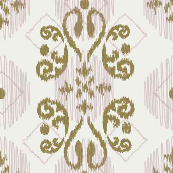 Ikat Scroll