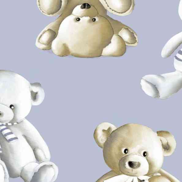 Le Premier 1105F Teddy Fond Bleu