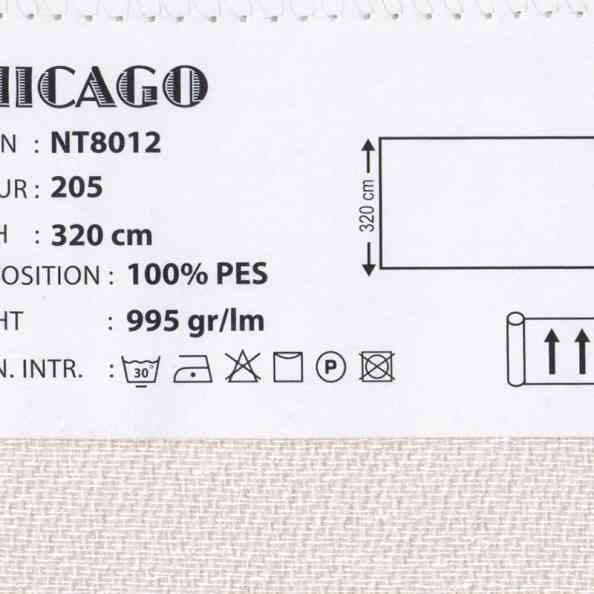 Chicago NT8012 col 205
