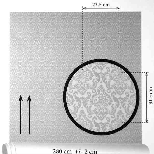 Damask 43165 11 Latte